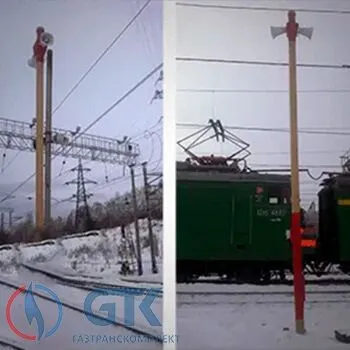 Мачта стеклопластиковая парковой связи Громкоговорящего оповещения (ПСГО)